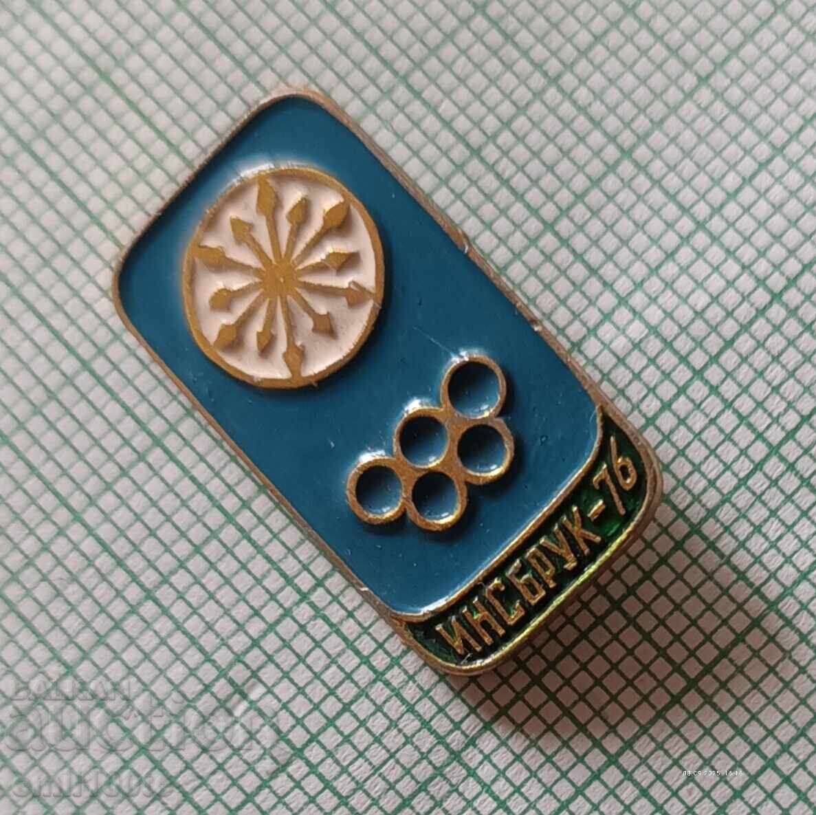 Auction  Badge - Winter Olympics Innsbruck 1976 USSR