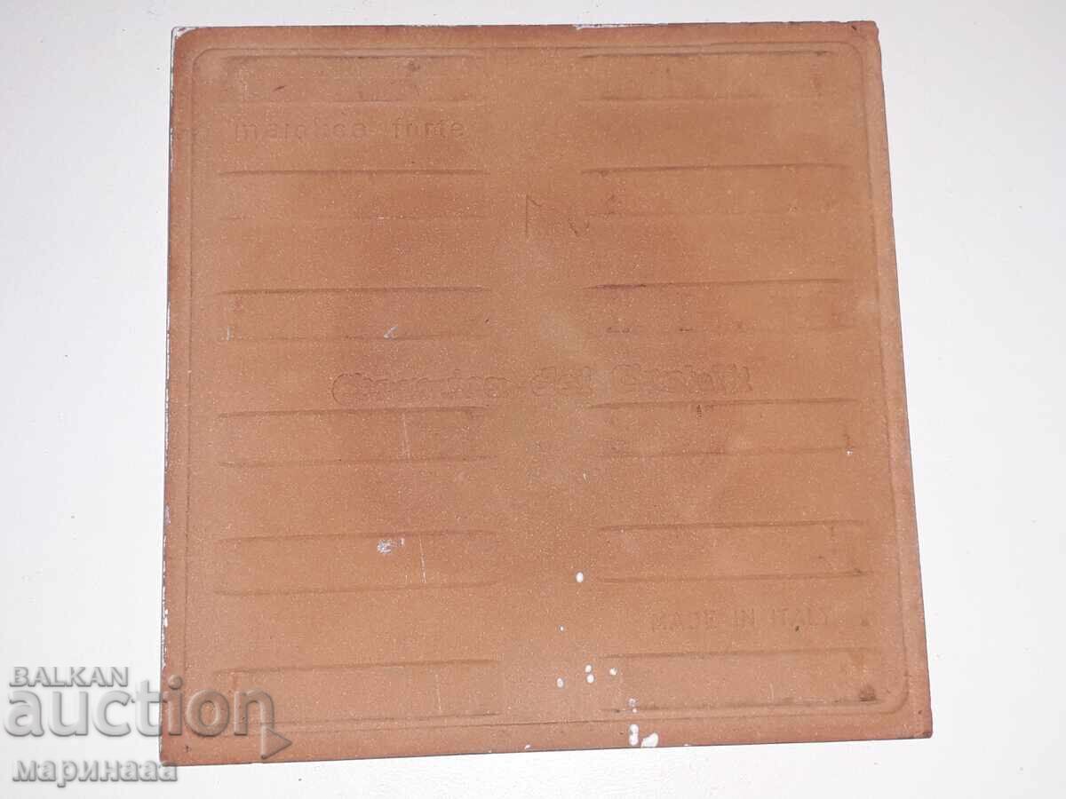 PAINTED TILE. ITALY with price 4.00 BGN | € 2.05