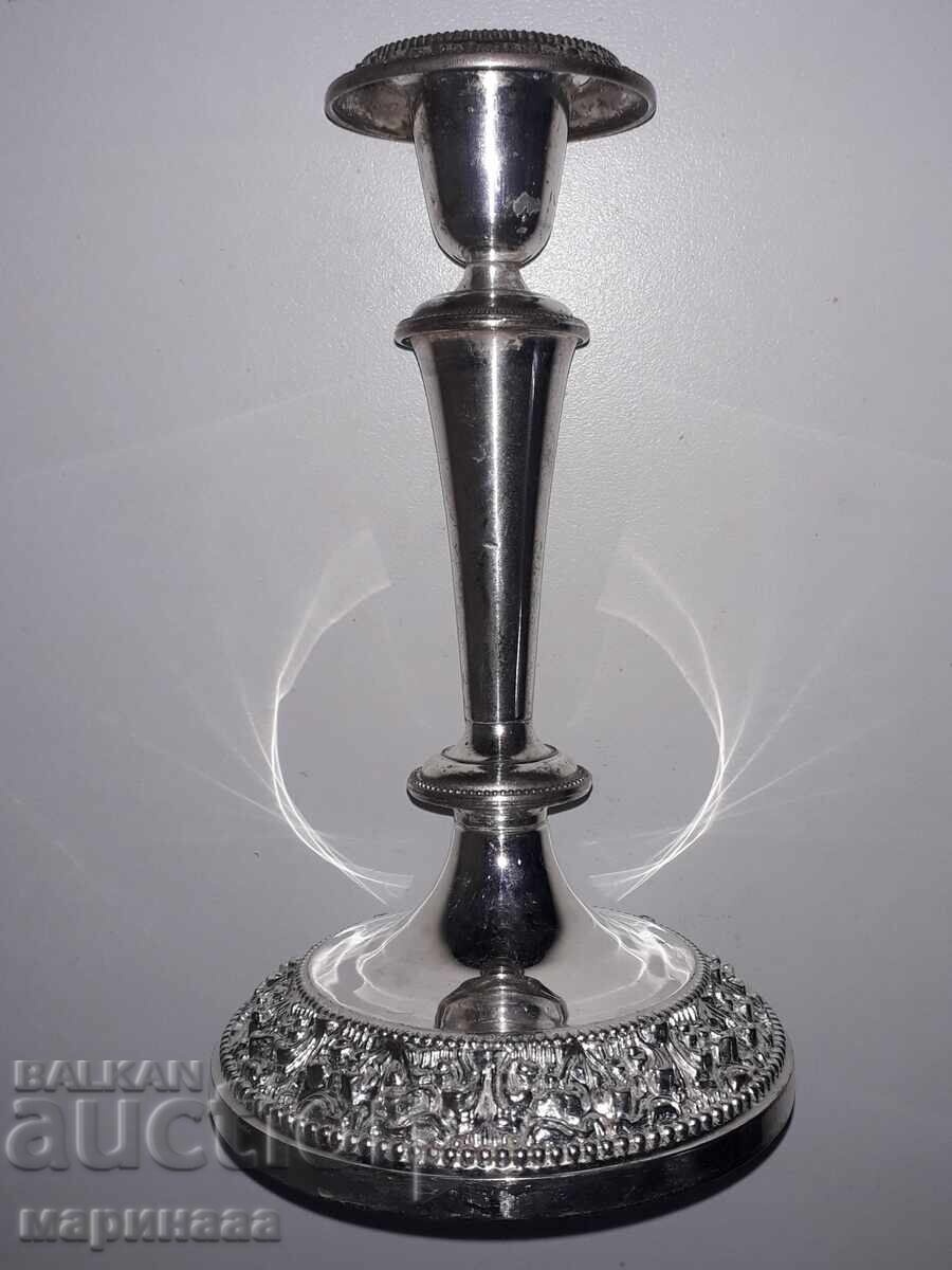 СВЕЩНИК. ПОСРЕБРЕН ЦАМ