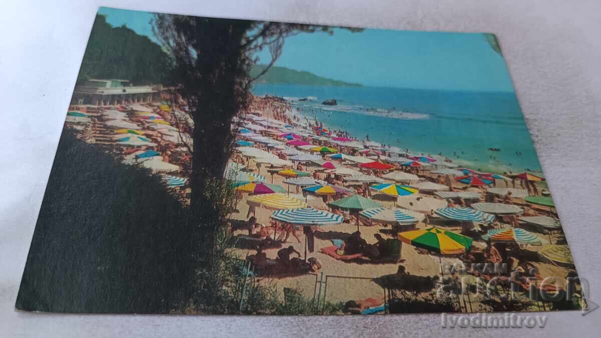 Пощенска картичка Дружба Плажът Пощенска картичка Дружба Плажът