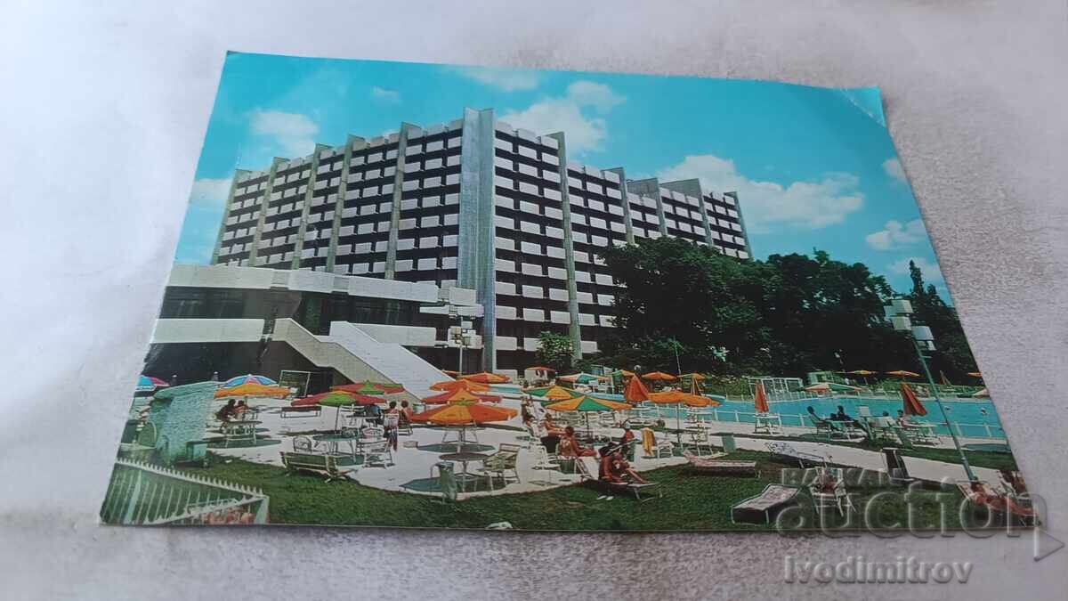 Ταχυδρομική κάρτα Druzhba Grand Hotel Βάρνα Κολάζ 1985