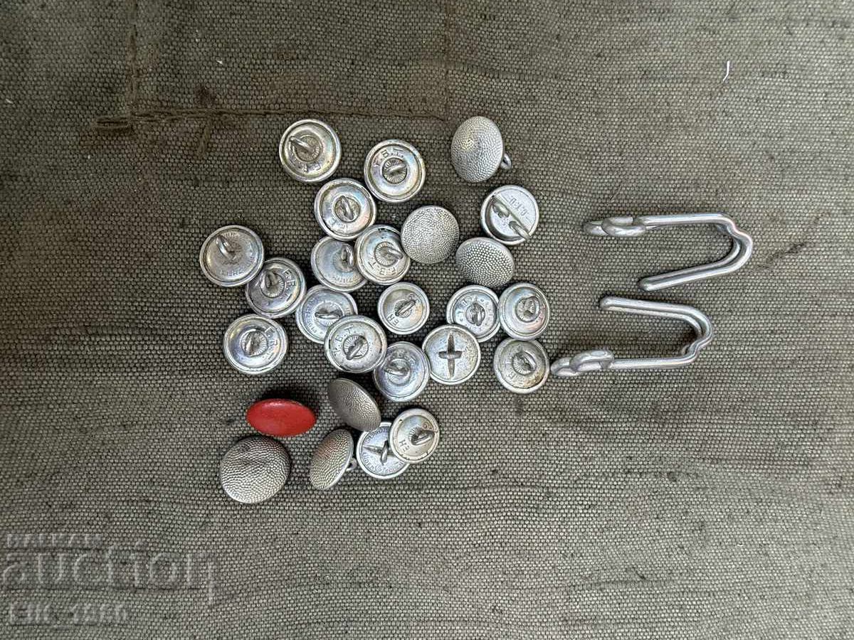 Κουμπιά από στολή Βερμάχτ Β' Παγκοσμίου Πολέμου