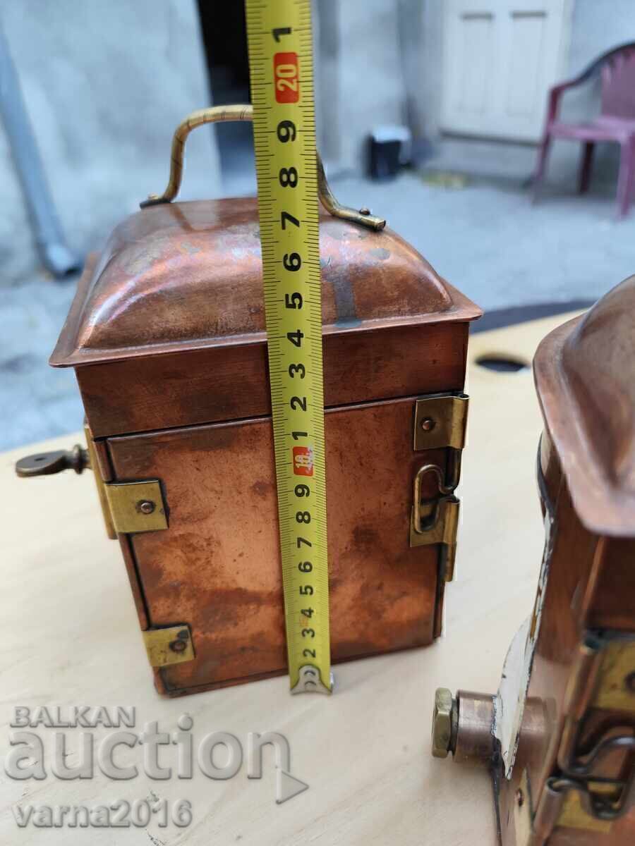 ⚓️ Ζεύγος Ορειχάλκινων Ναυτιλιακών Φαναριών - 11