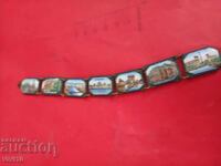 Antique enamel bracelet, Budapest
