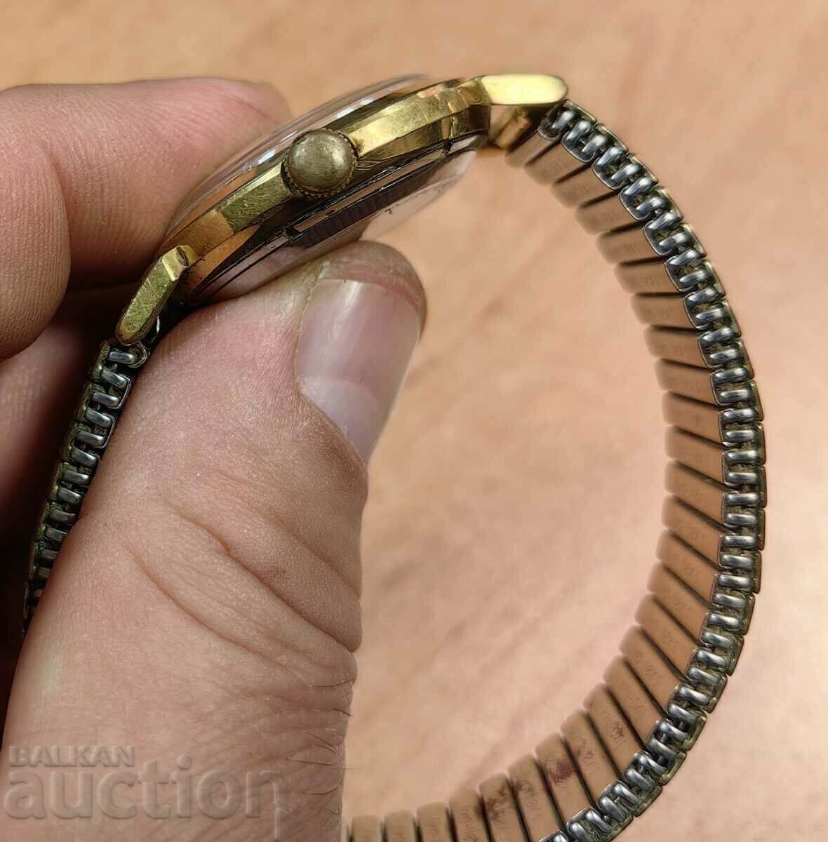 Delivery of RARE JUNGHANS TRILASTIC CRAB GOLD MEN'S WATCH