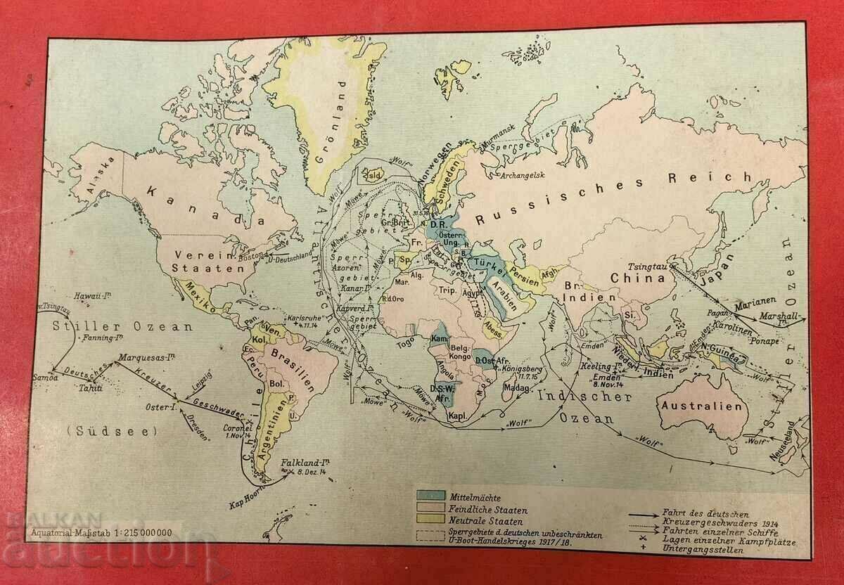 СВЕТОВНАТА ВОЙНА 1914... ЦИГАРЕНИ КАРТИ ВТОРА СВЕТОВНА ВОЙНА с цена 120.00 лв. | € 61.36