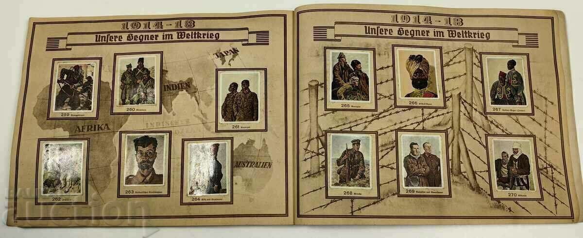 СВЕТОВНАТА ВОЙНА 1914... ЦИГАРЕНИ КАРТИ ВТОРА СВЕТОВНА ВОЙНА - 6