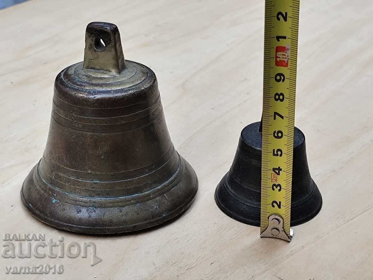 Delivery of Lot of Two Bronze Bells Delivery of Lot of Two Bronze Bells