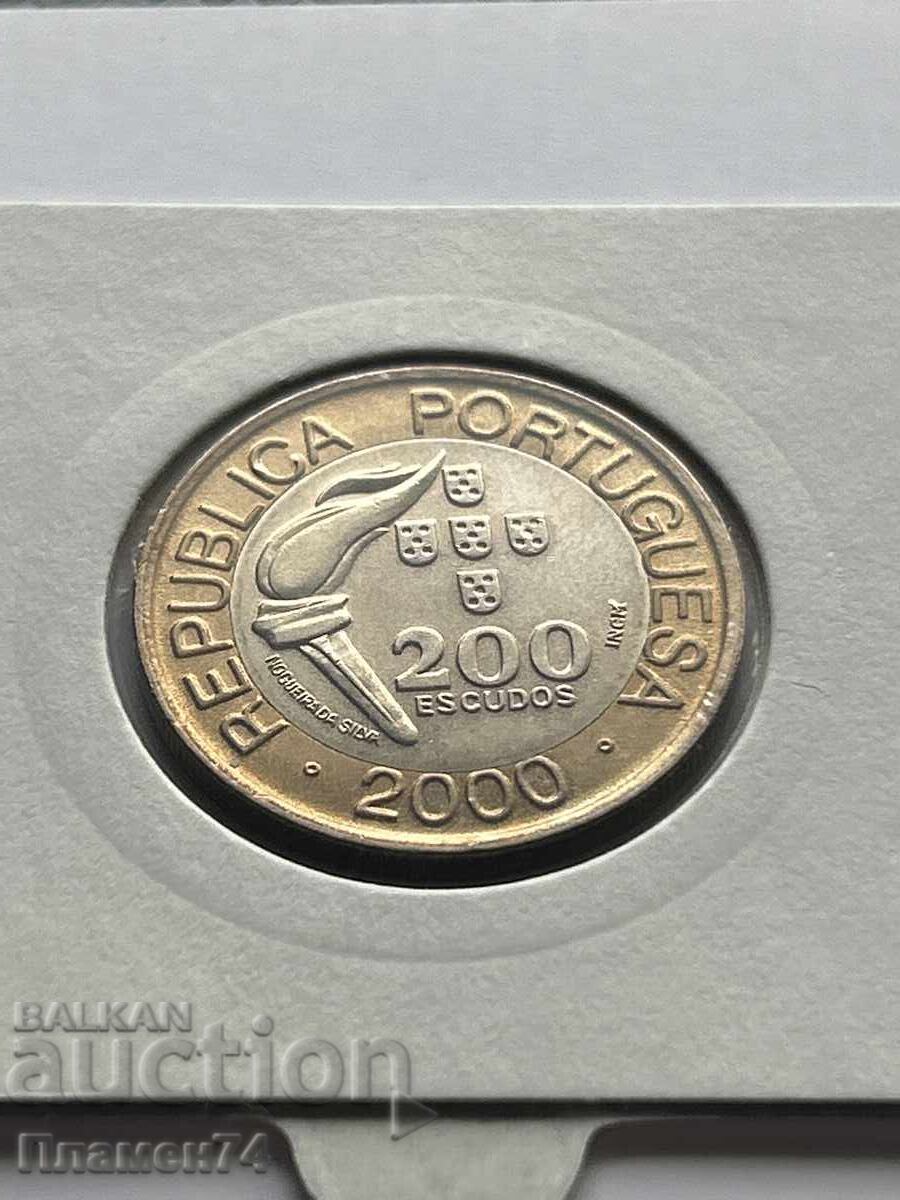 200 Escudos 200 Portugal XXVII Summer Olympic Games with price 15.00 BGN | € 7.67