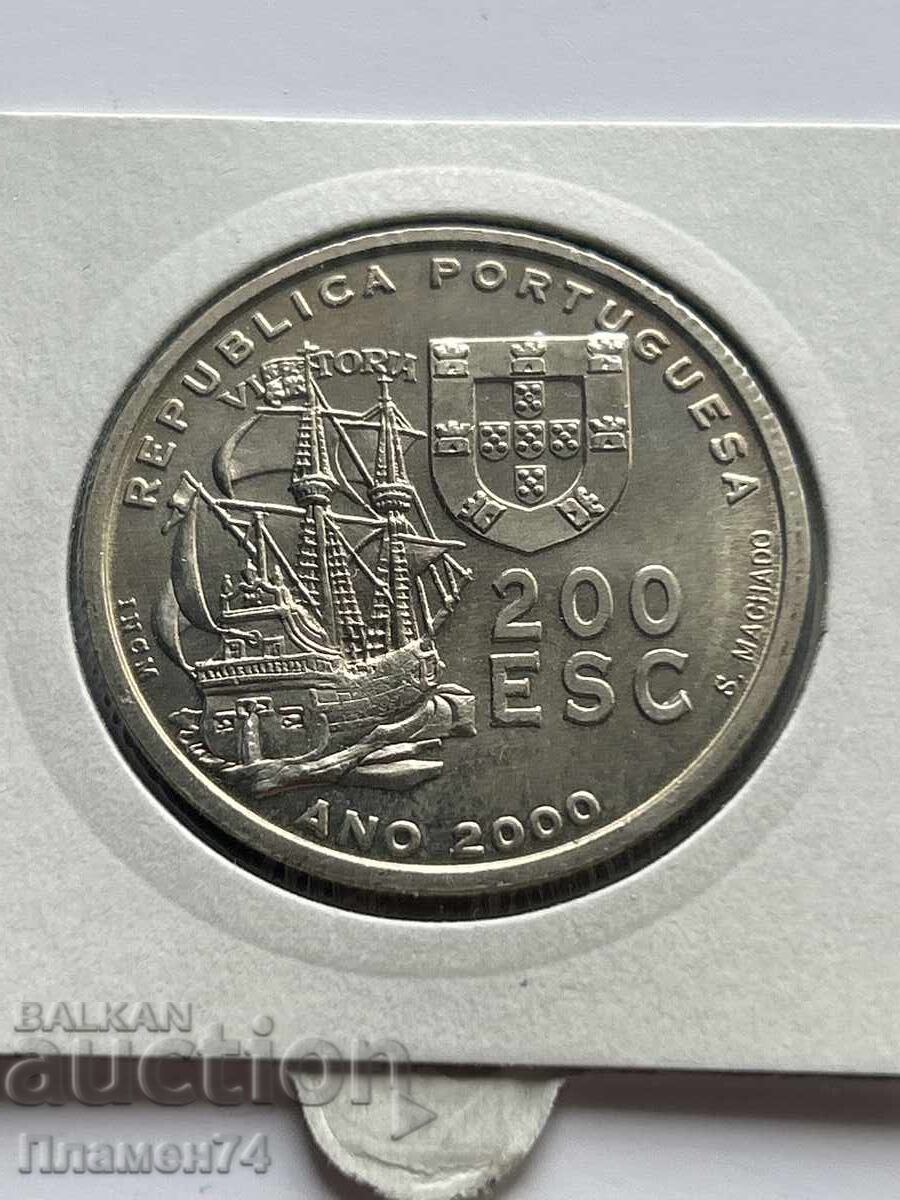 200 Escudos 200 Portugal Fernando Magellan with price 20.00 BGN | € 10.23