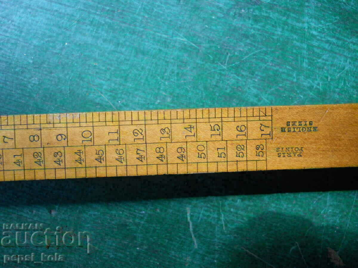 Carpenter's meter - caliper - England - 5