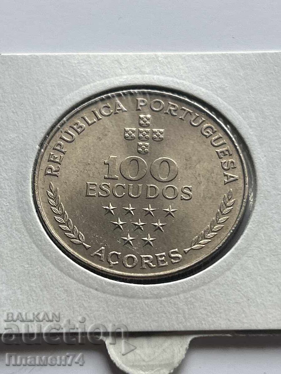 100 Escudos 1980 Autonomous Region of the Azores with price 20.00 BGN | € 10.23