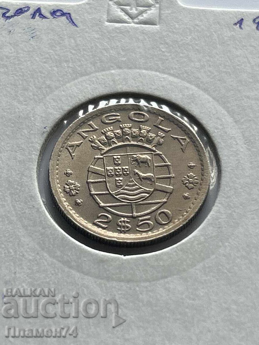 2.5 ескудо 1968 Ангола