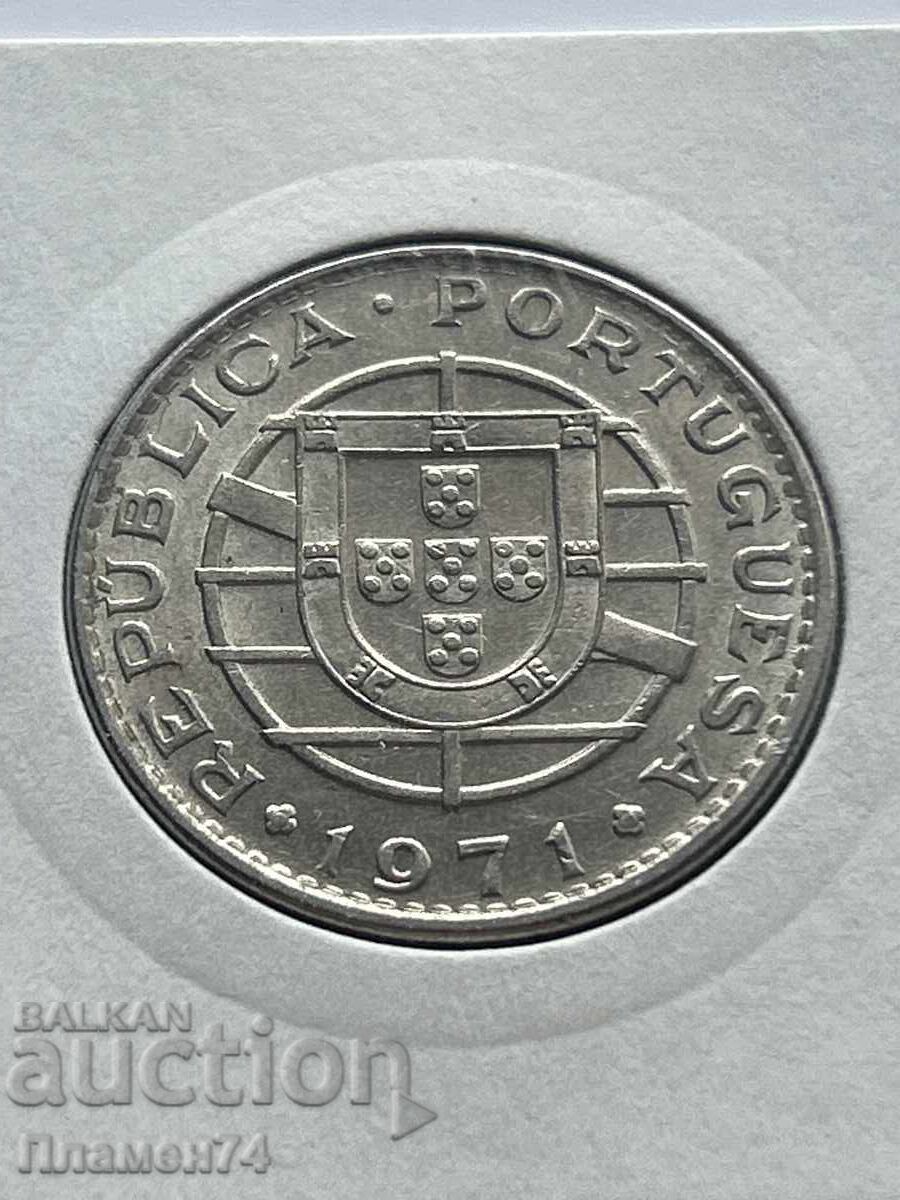 20 ескудо 1971 Мозамбик с цена 7.00 лв. | € 3.58