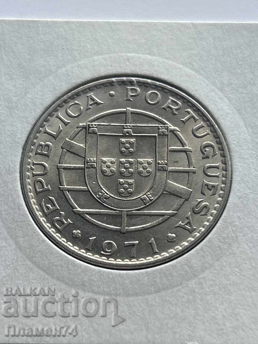 20 ескудо 1971 Ангола с цена 7.00 лв. | € 3.58