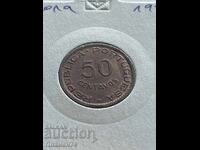 50 centavos 1957 Angola