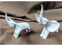 LOT PORȚELAN FIGURINE ELEFANT ELEFĂNTEL FIGURĂ STATUETĂ SĂNĂTOASE