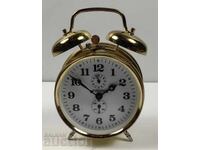 CEAS DE DEȘTEPTARE VECHI CU CLOPOȚEL, CLOPOȚELUL NU FUNCȚIONEAZĂ, PENTRU INTERIOR