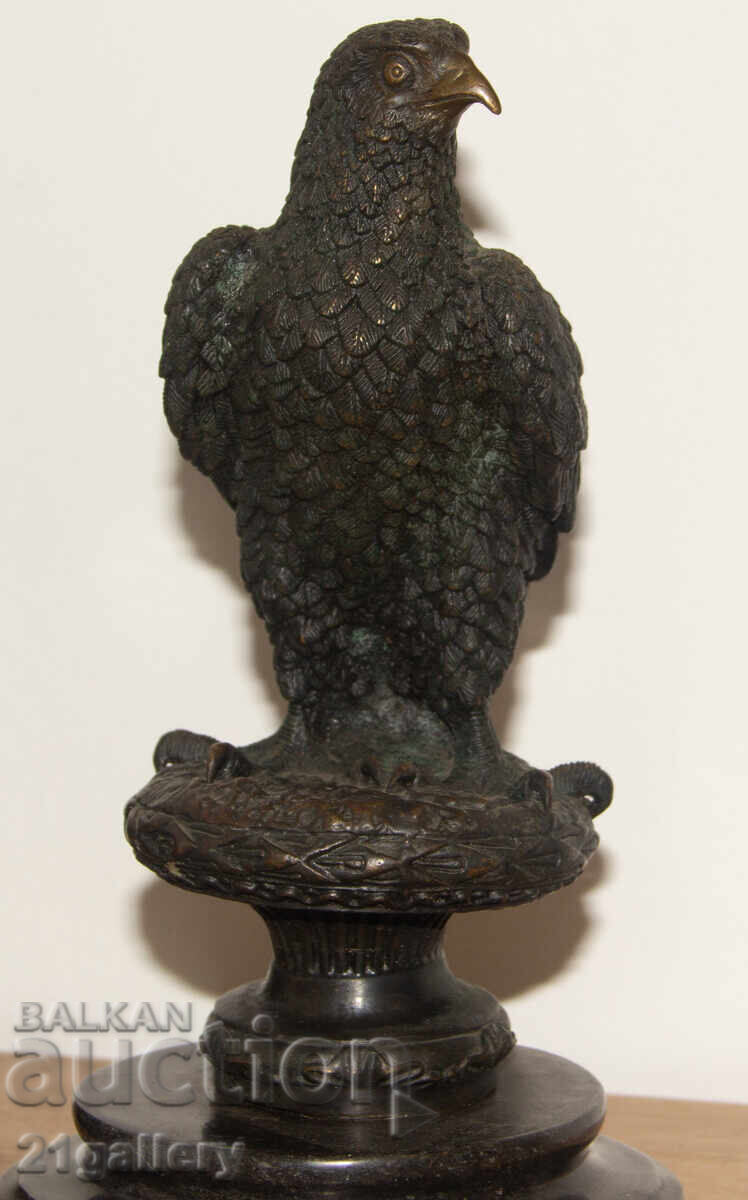 Δημοπρασία Παλαιό χάλκινο γλυπτό άγαλμα αετού