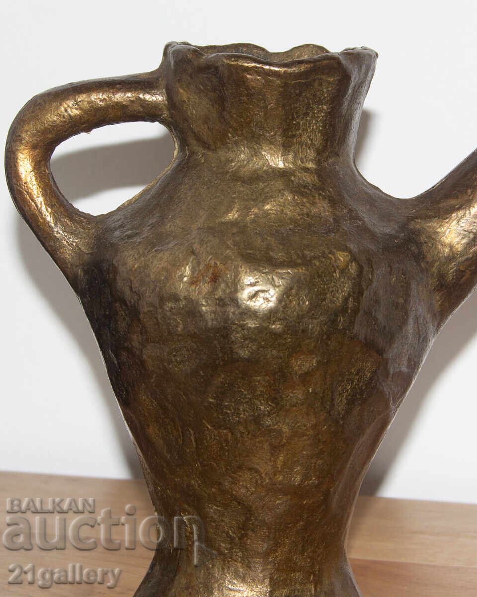 Author's Bronze Sculpture, Stylized Vase Pitcher with price 450.00 BGN | € 230.08