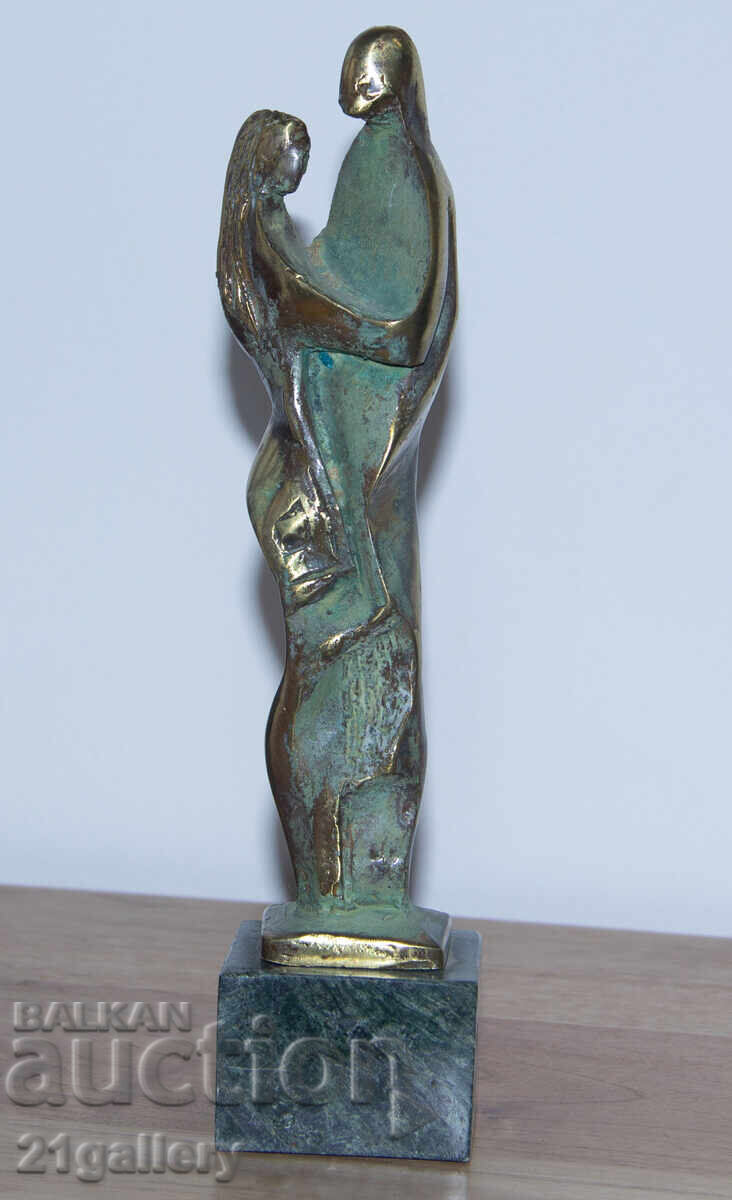 Original Bronze Sculpture, Sculpture, Couple Original Bronze Sculpture, Sculpture, Couple