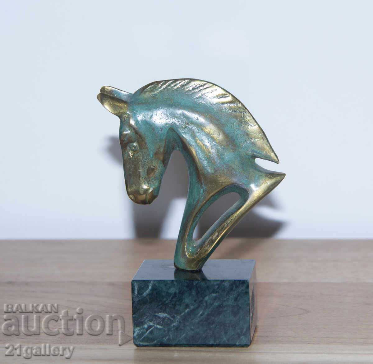 Bogdan Bondikov (1960 -) bronze sculpture, plastic, horse Bogdan Bondikov (1960 -) bronze sculpture, plastic, horse