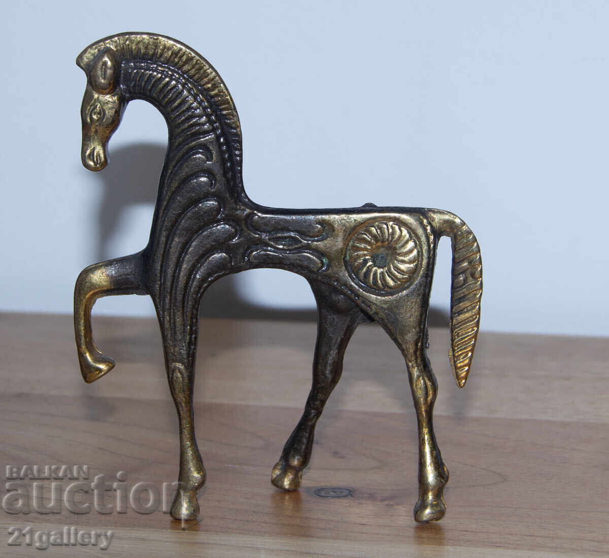 Bogdan Bondikov (1960 -) bronze sculpture, plastic, horse