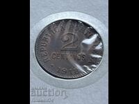 2 centavos 1918 Portugalia
