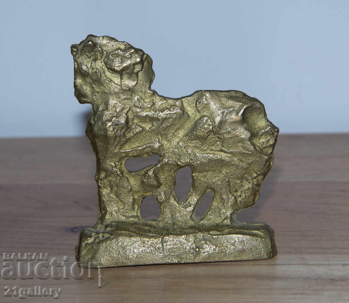 Αυθεντικό μπρούτζινο γλυπτό, άλογο με τιμή 150.00 BGN | € 76.69