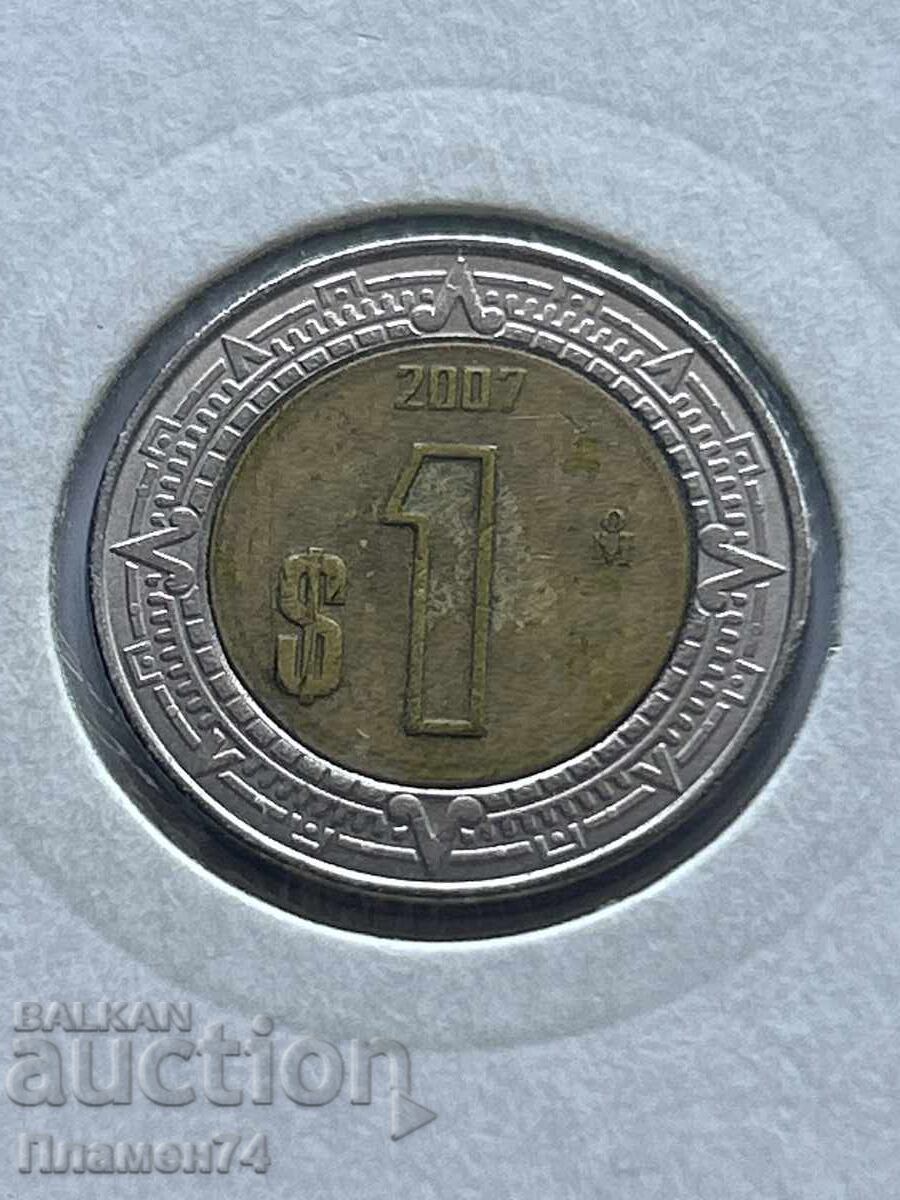 1 πέσο 2007 Μεξικού