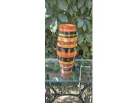 КРАСИВА СТАРА ГОЛЯМА БЪЛГАРСКА КЕРАМИЧНА ВАЗА