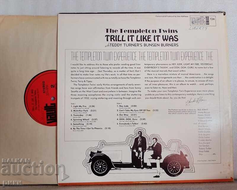 The Templeton Twins - Thrill It Like It Was with price 18.00 BGN | € 9.20