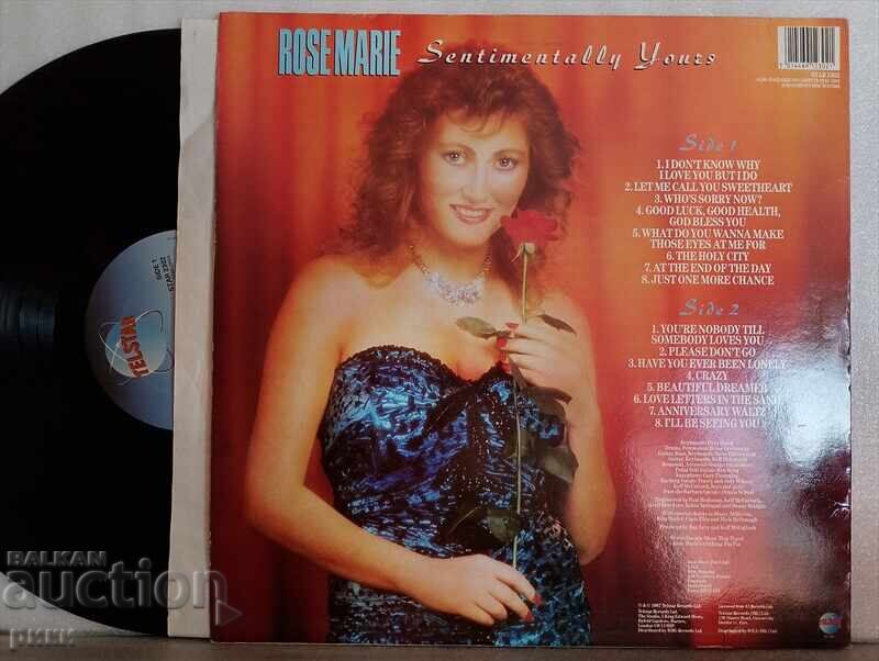 Rose Marie – Sentimentally Yours 1987 με τιμή 13.00 BGN | € 6.65 Rose Marie – Sentimentally Yours 1987 με τιμή 13.00 BGN | € 6.65