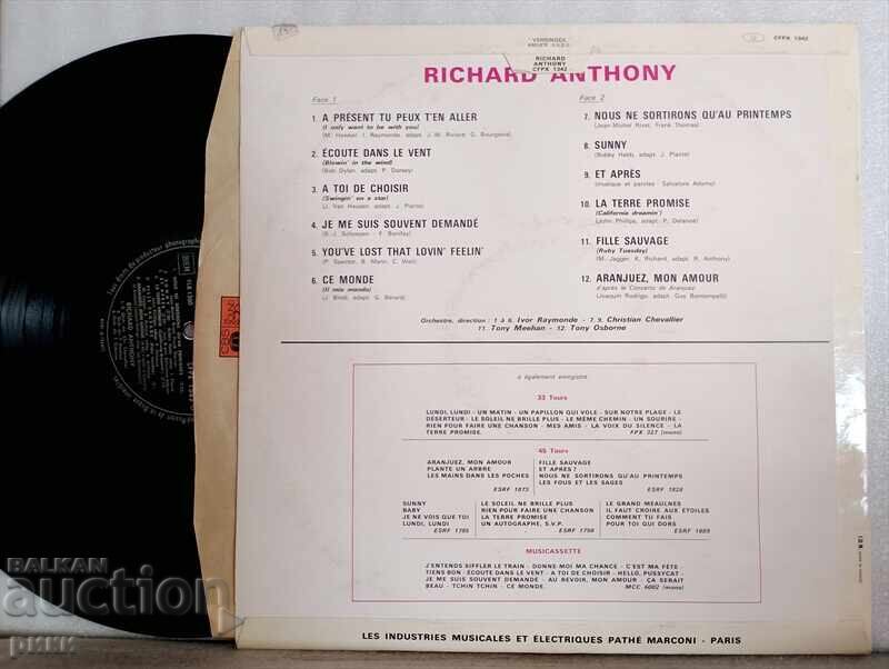 Richard Anthony – Aranjuez, Mon Amour με τιμή 18.00 BGN | € 9.20 Richard Anthony – Aranjuez, Mon Amour με τιμή 18.00 BGN | € 9.20
