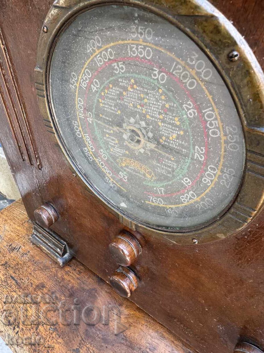 Αμερικάνικο λυχνιακό ραδιόφωνο Crosley με τιμή € 125.00 | 244.48 BGN