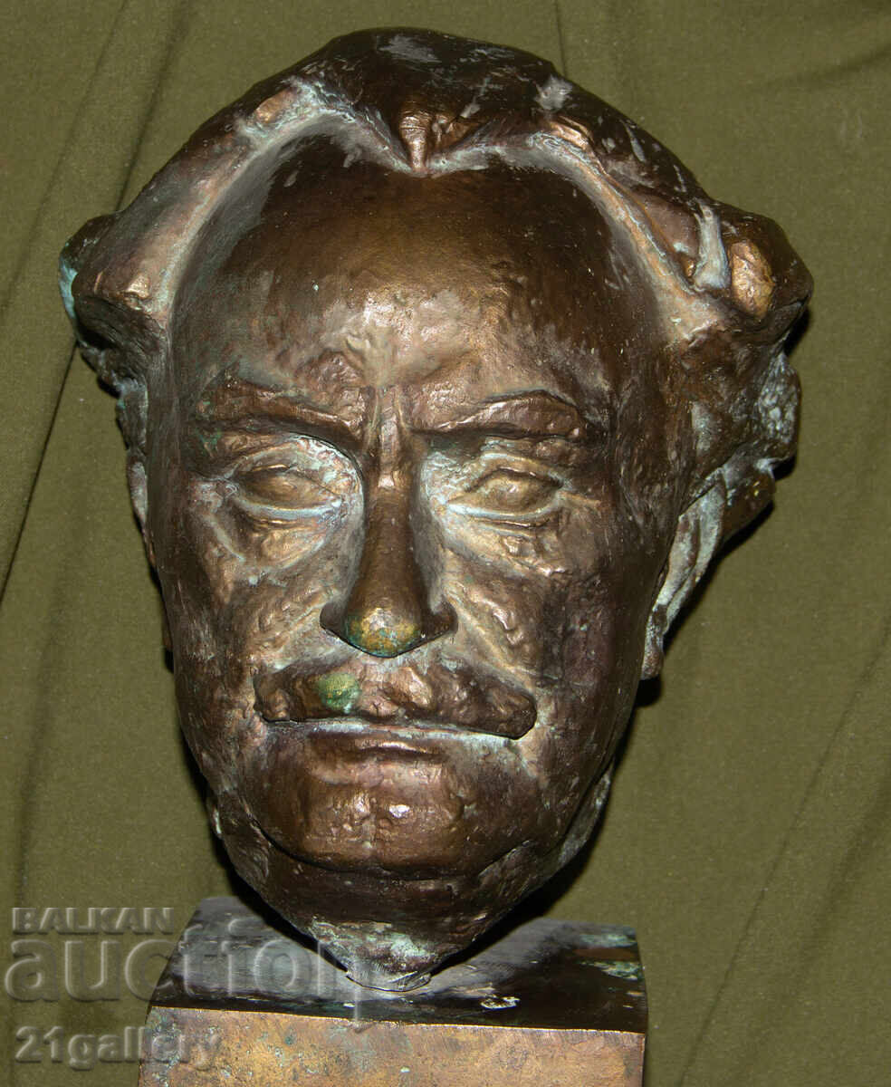 Κρουμ Ντερμεντζίεφ (1916 -2005) Γλυπτό χάλκινο Γεώργι Ντιμιτρόφ