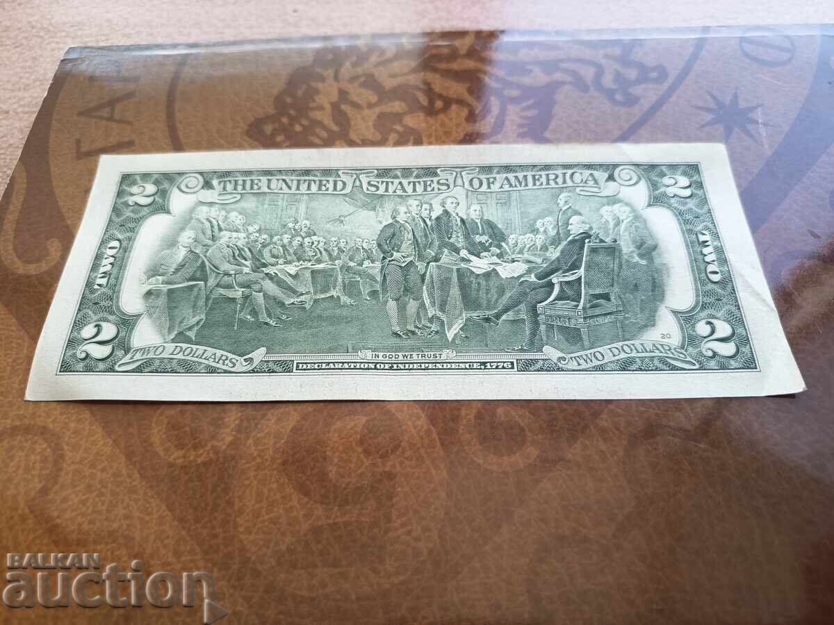 Livrarea Bancnotă SUA 2 dolari din 2009, Tipografia Cleveland, Ohio Livrarea Bancnotă SUA 2 dolari din 2009, Tipografia Cleveland, Ohio