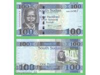 (¯`'•.¸ SUDANUL DE SUD 100 lire 2019 UNC ¸.•'´¯)