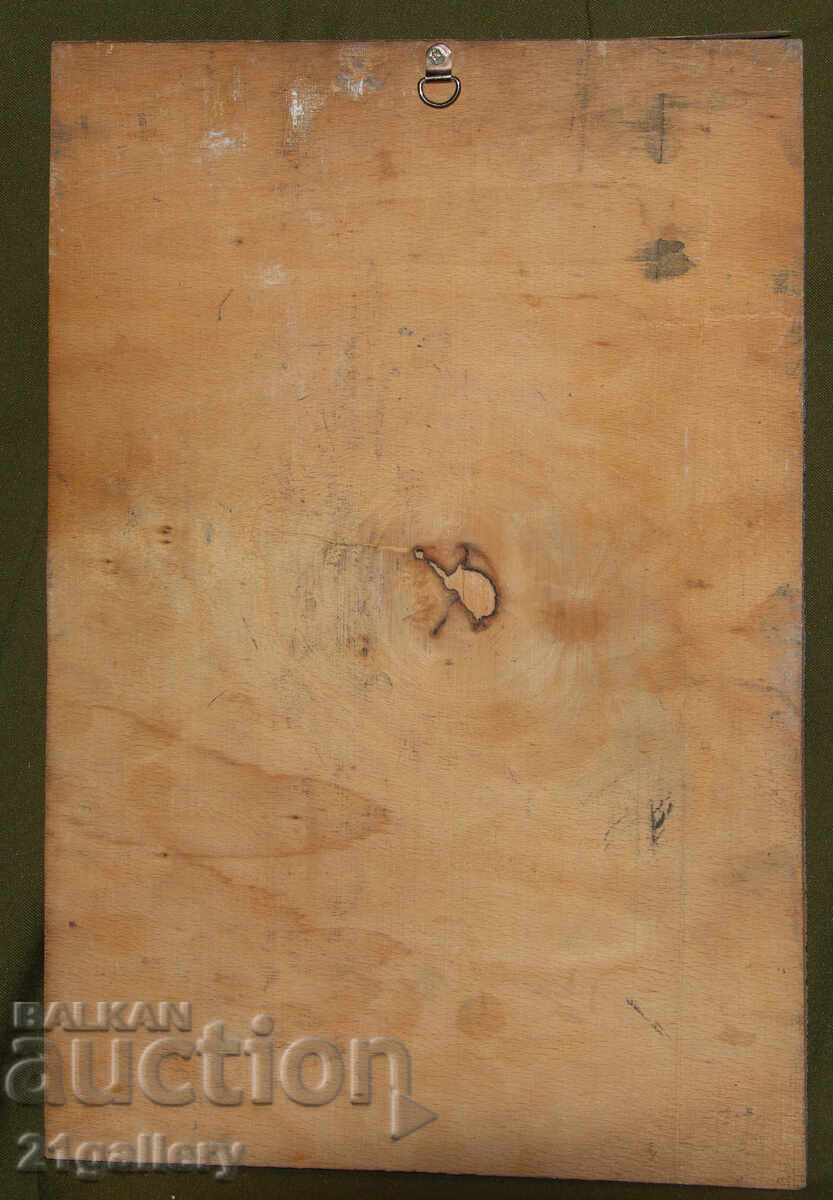 Holy Mother with the Child, hand-painted icon, tempera - 6