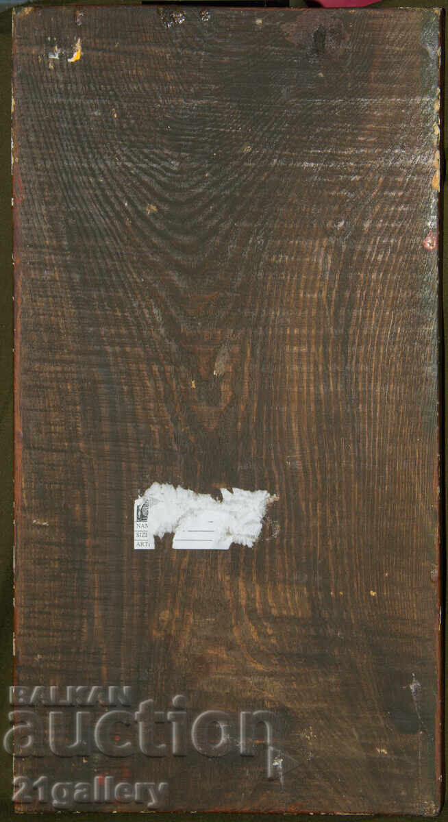 Holy Mother with the Child, hand-painted icon, tempera - 7 Holy Mother with the Child, hand-painted icon, tempera - 7