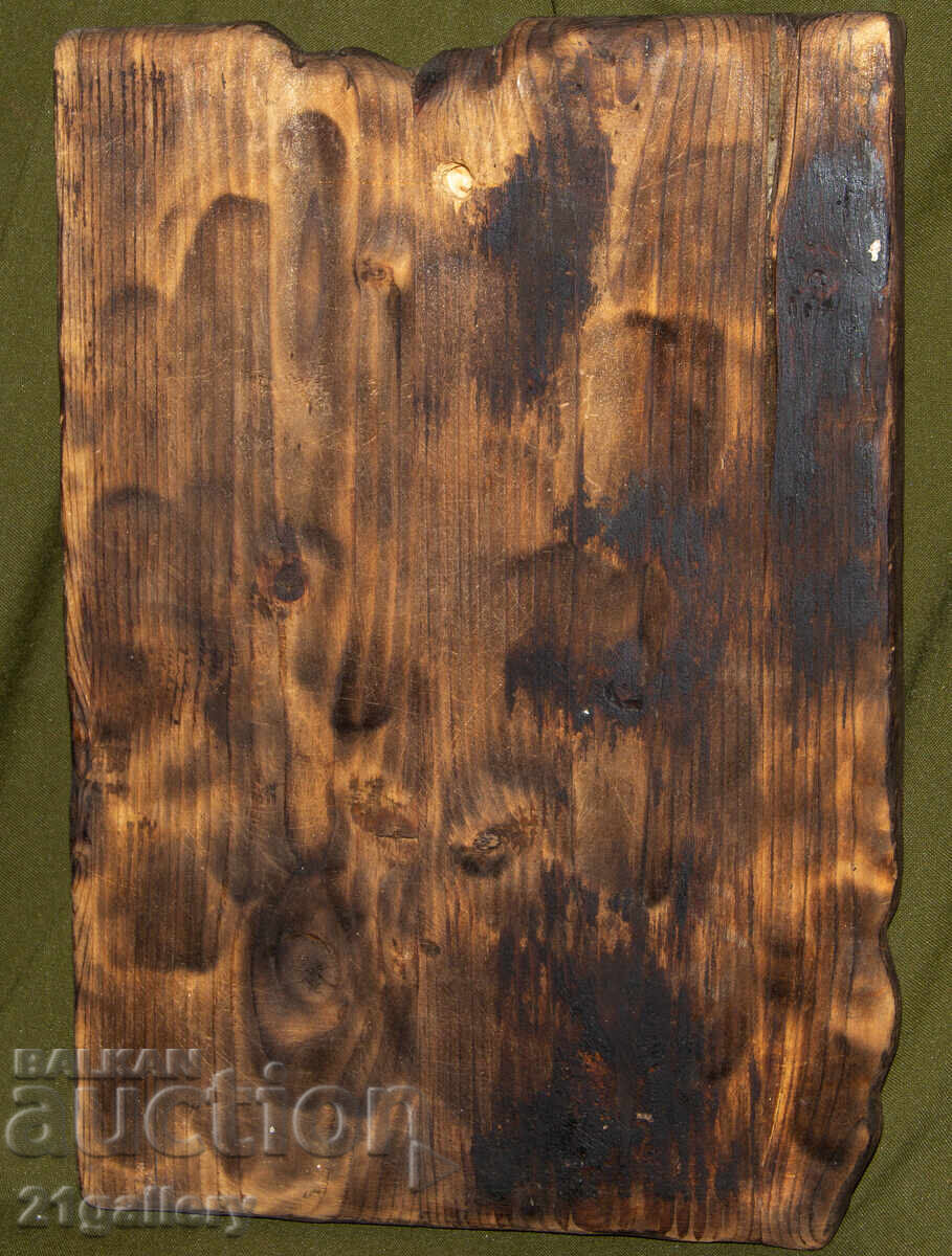 Jesus Christ Pantocrator, hand-painted icon, tempera - 5