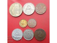 Mixed lot of 8 coins