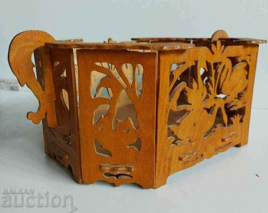 ΠΑΛΙΟ ΣΚΑΛΤΟ ΞΥΛΙΝΟ ΚΟΥΤΙ ΠΑΝΕΡ ΒΑΣΙΛΕΙΟ ΒΟΥΛΓΑΡΙΑΣ ΞΥΛΟ - 5