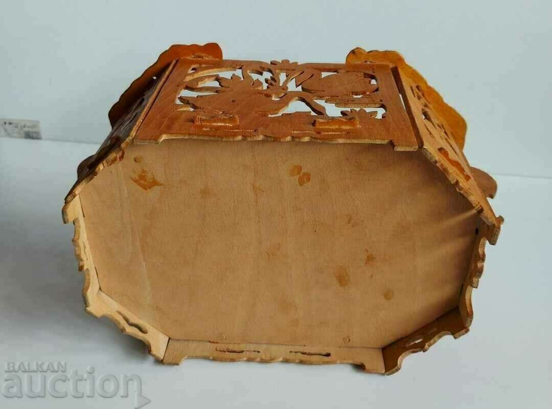 ΠΑΛΙΟ ΣΚΑΛΤΟ ΞΥΛΙΝΟ ΚΟΥΤΙ ΠΑΝΕΡ ΒΑΣΙΛΕΙΟ ΒΟΥΛΓΑΡΙΑΣ ΞΥΛΟ - 7