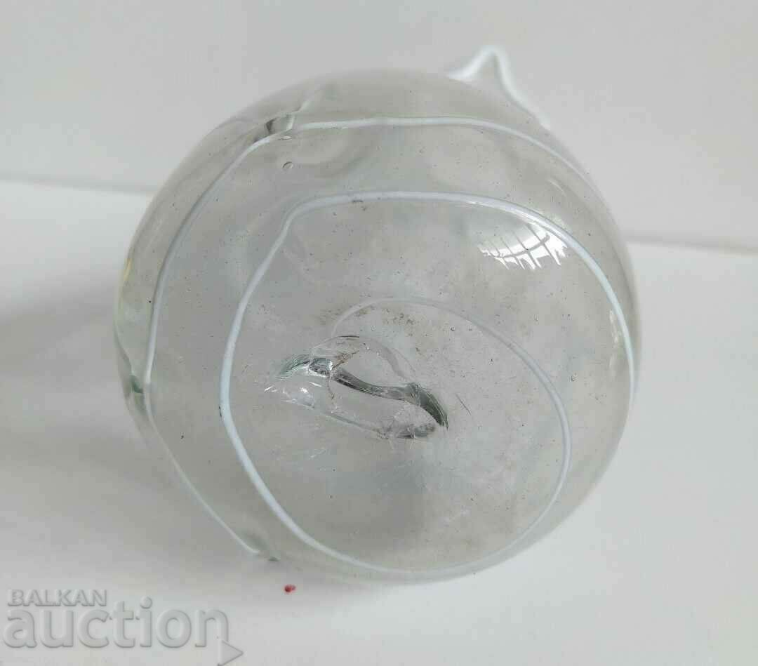 . BEAUTIFUL TOBACCO HEALTHY GLASS VASE TOBACCO GLASS - 6