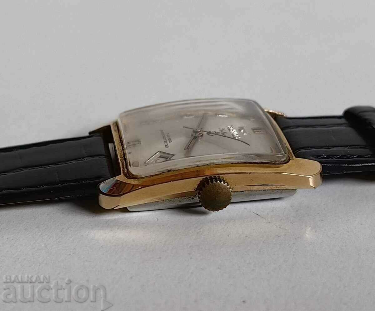 Delivery of RARE TECHNOS SELECT SWISS LARGE GOLD MEN'S WATCH