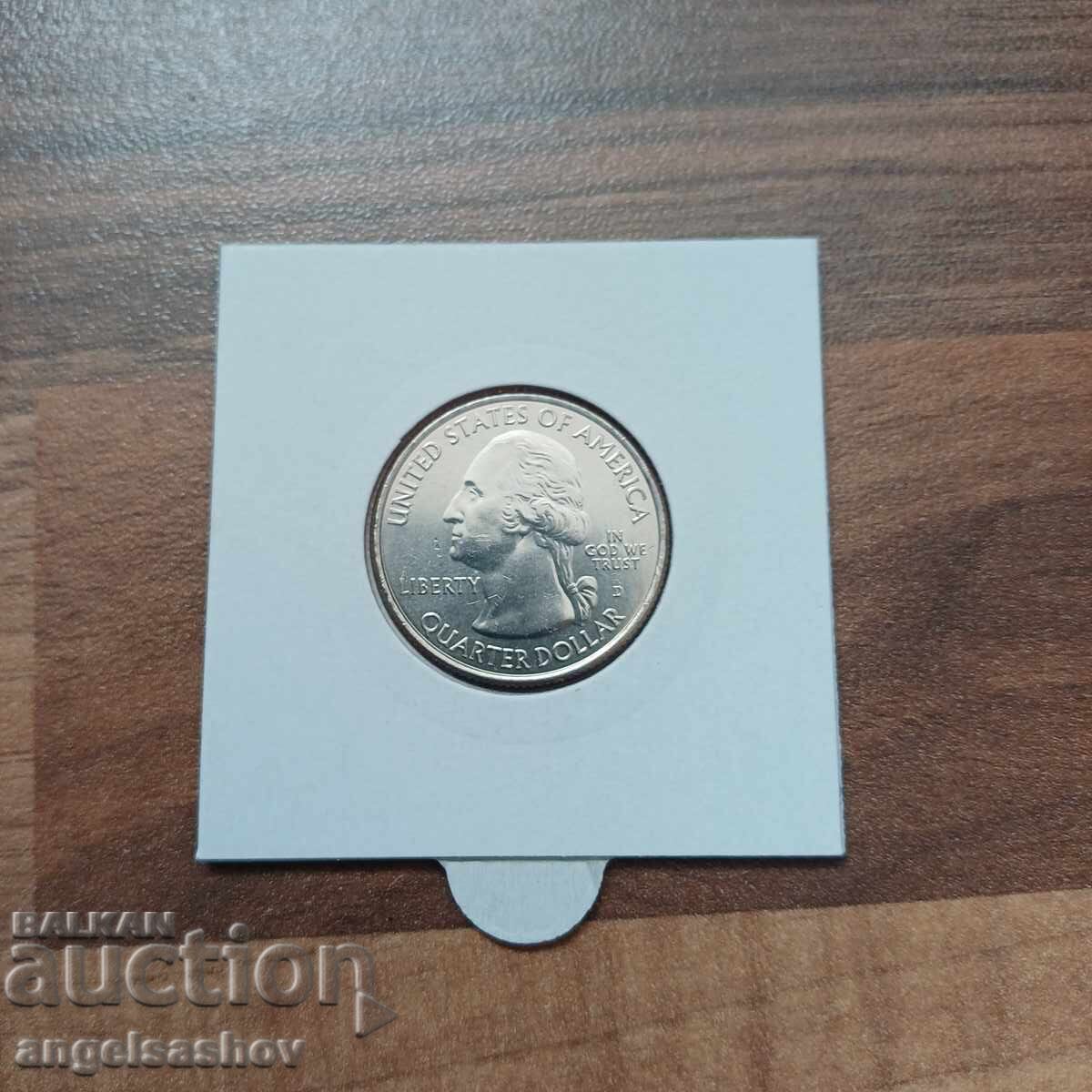 25 σεντ ΗΠΑ με τιμή 3.50 BGN | € 1.79