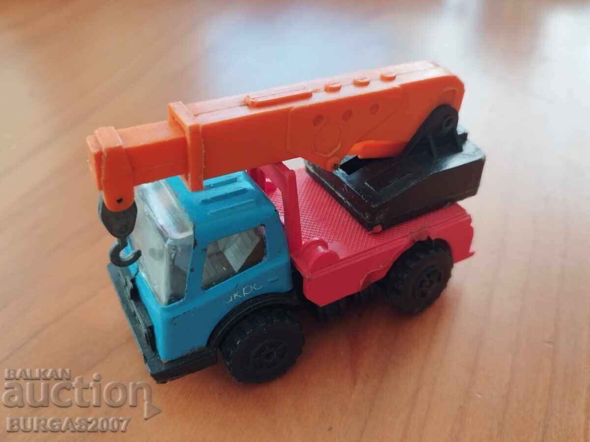 Old toy, crane truck, Micro - Razgrad, NRB with price 20.00 BGN | € 10.23 Old toy, crane truck, Micro - Razgrad, NRB with price 20.00 BGN | € 10.23
