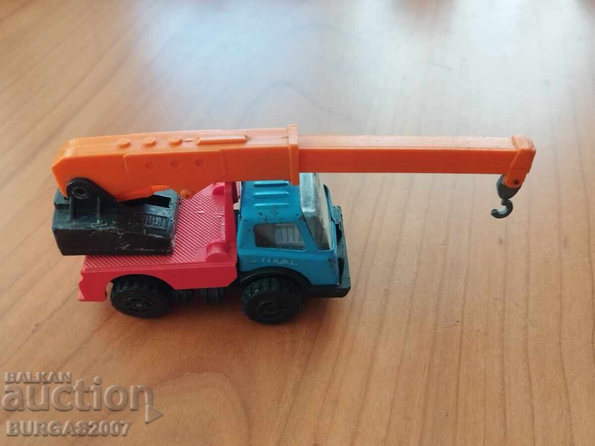 Old toy, crane truck, Micro - Razgrad, NRB - 6 Old toy, crane truck, Micro - Razgrad, NRB - 6