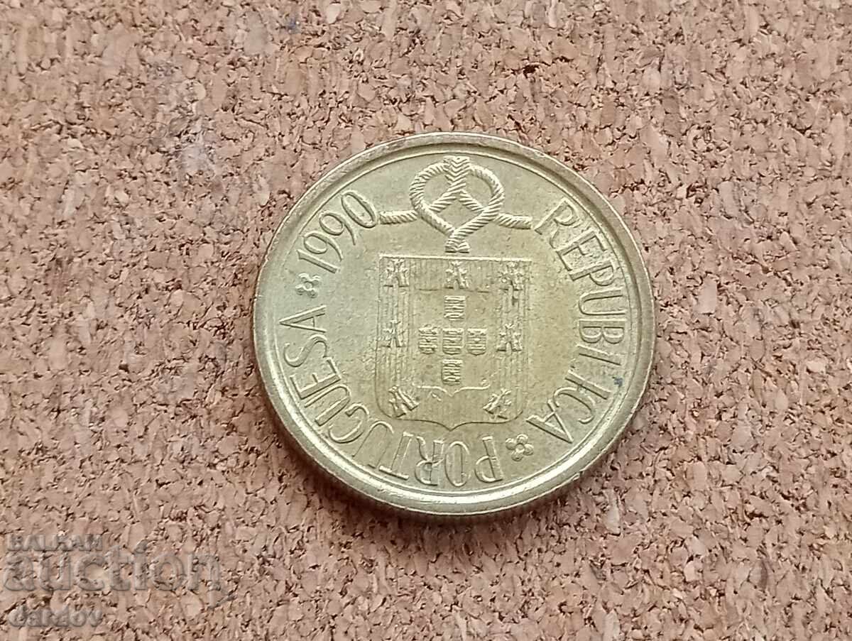 Portugalia 5 escudos 1990 cu preț 0.70 BGN | € 0.36 Portugalia 5 escudos 1990 cu preț 0.70 BGN | € 0.36